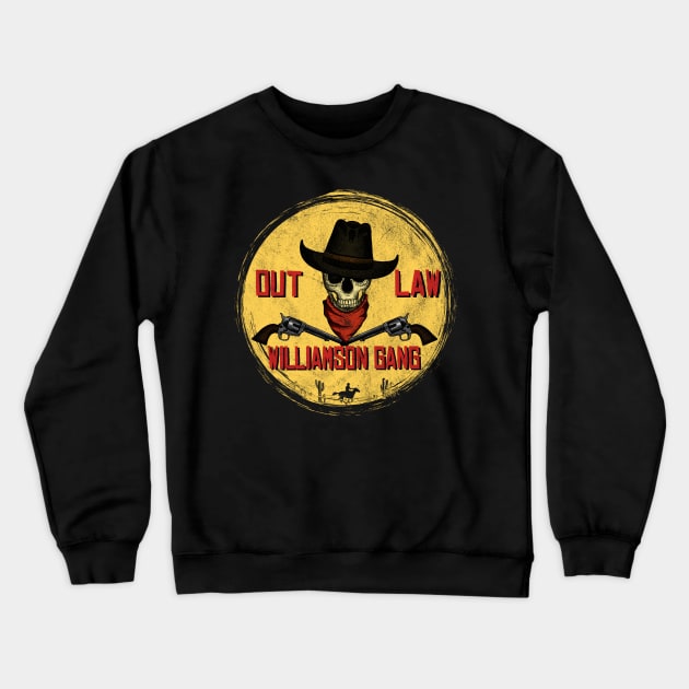 Outlaw Williamson Vintage Crewneck Sweatshirt by Tosky